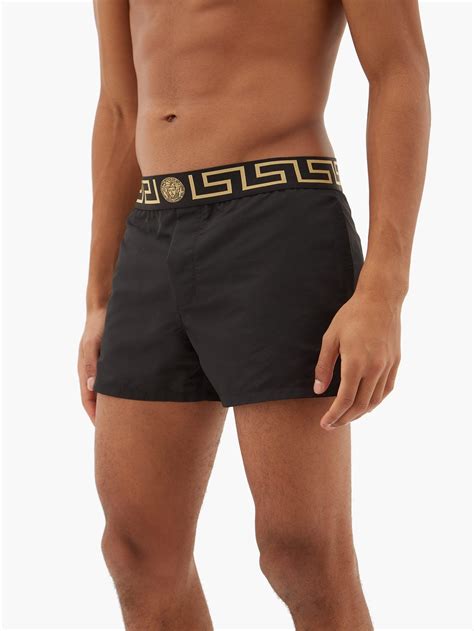 versace men's swim shorts